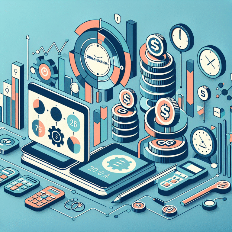 planner digital para organização financeira