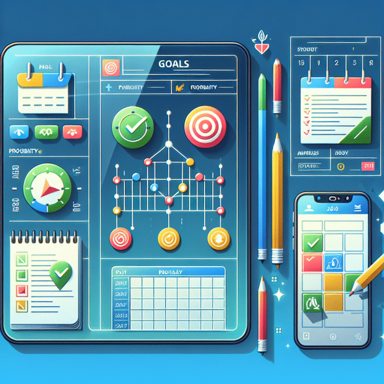 planner digital para metas